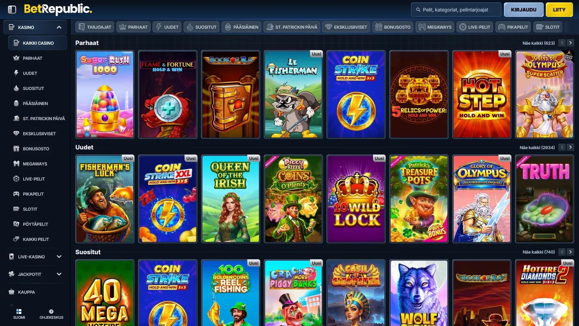 BetRepublic Kuvankaappaus 3