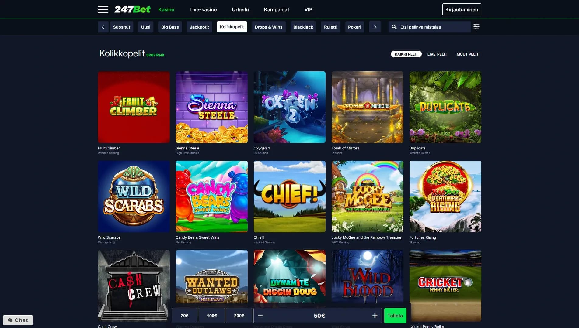 247Bet Kuvankaappaus 1