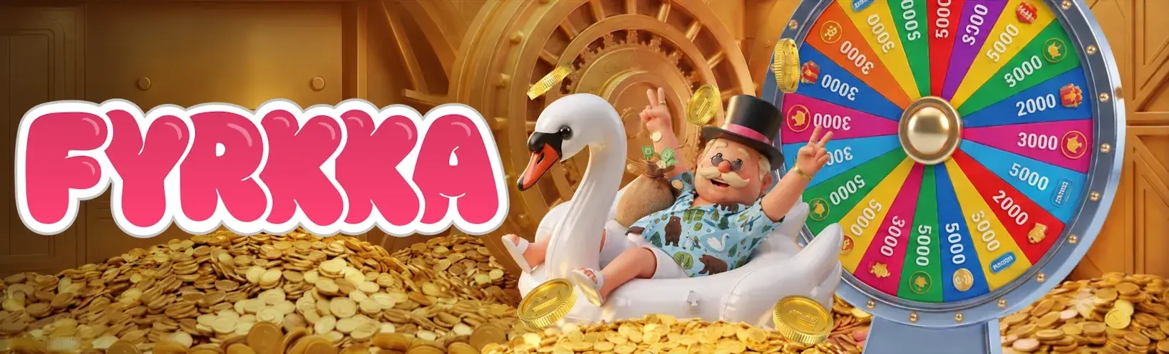 Fyrkka Casino Arvostelu – 100% Bonus 500€ asti + Fyrkkapyörä!