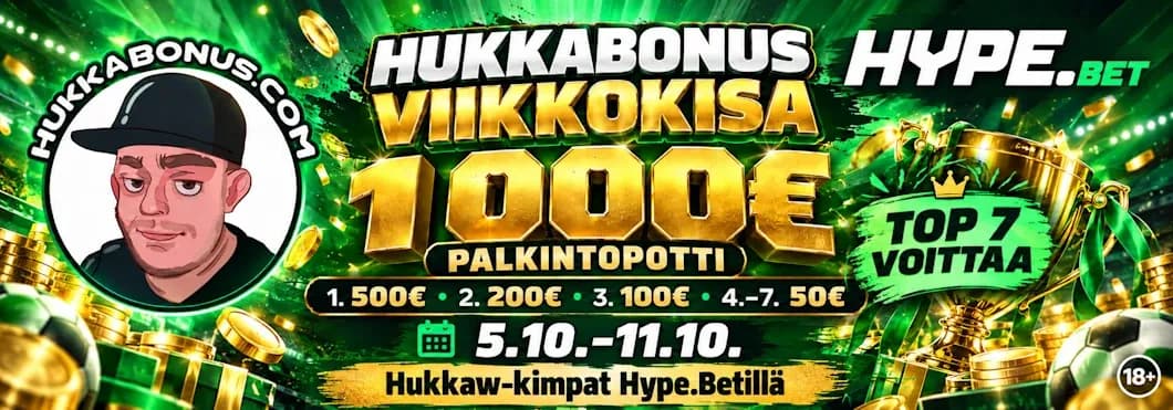 Hybebet Viikkokisa 2 logo Hukkaw Hukkabonus