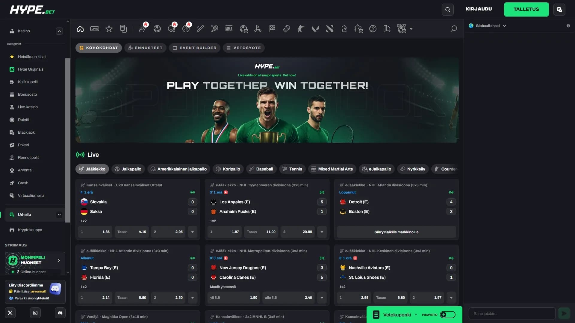 Hype.Bet Casino arvostelu 2026 | 500€ + 100 kierrosta Kuvankaappaus 4