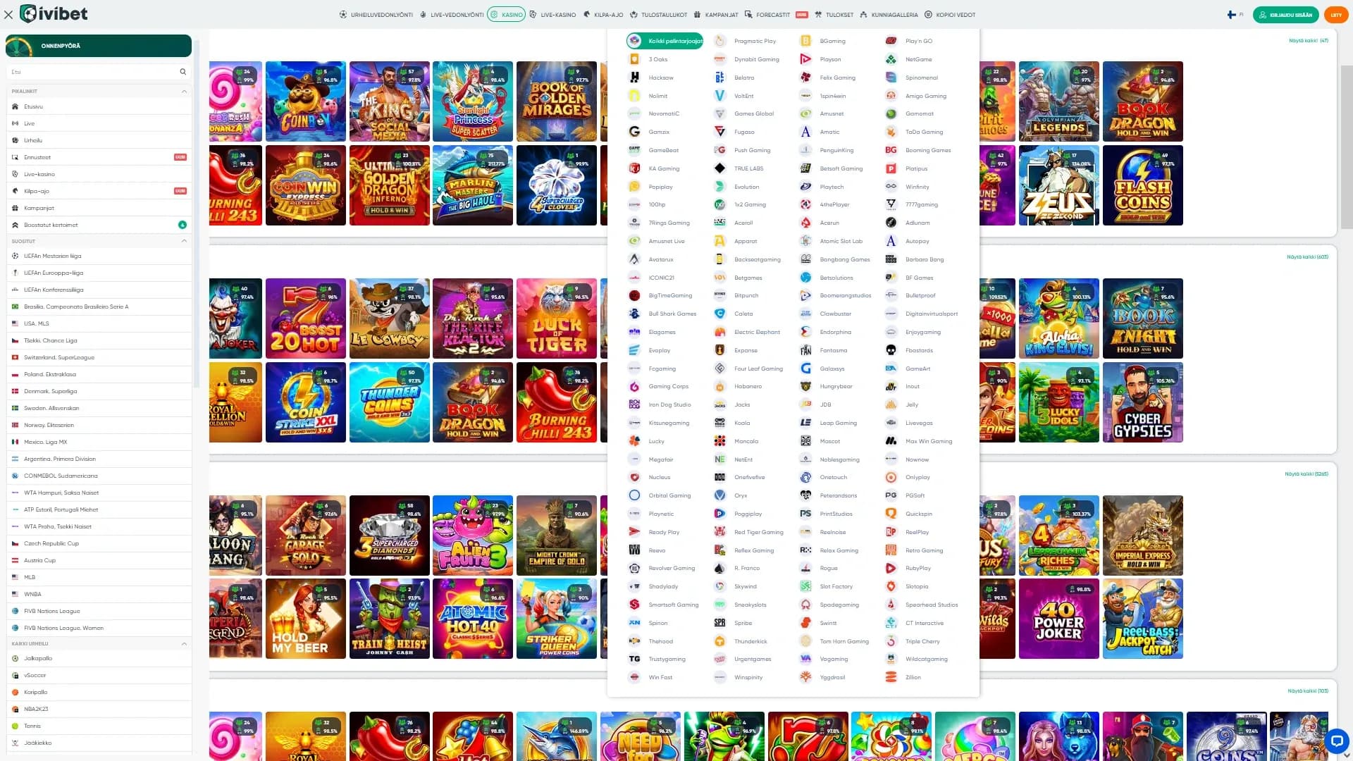 Ivibet Casino arvostelu 2026 Kuvankaappaus 2