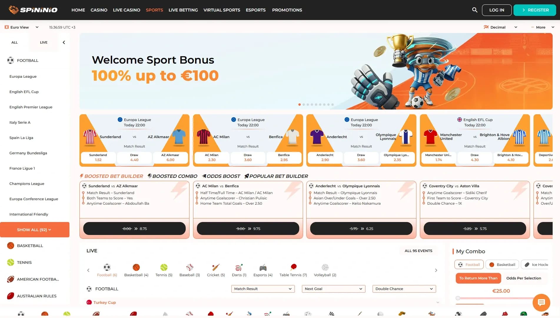 Spininio Casino Arvostelu 2026 Kuvankaappaus 4